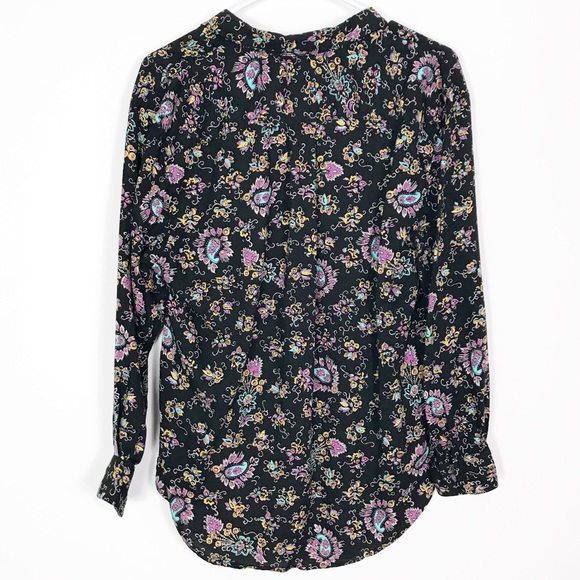 Vintage Generra Black Oversized Popover Tunic Top - Picture 5 of 7